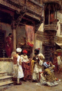 Los comerciantes de seda árabe Edwin Lord Weeks Pinturas al óleo